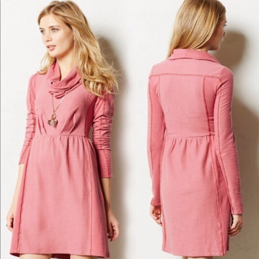 Anthropologie turtleneck dress